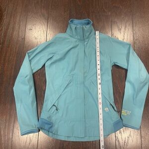 Mountain Hardware Women Teal Lightweight  Soft shell  Jacket  Size X-Small